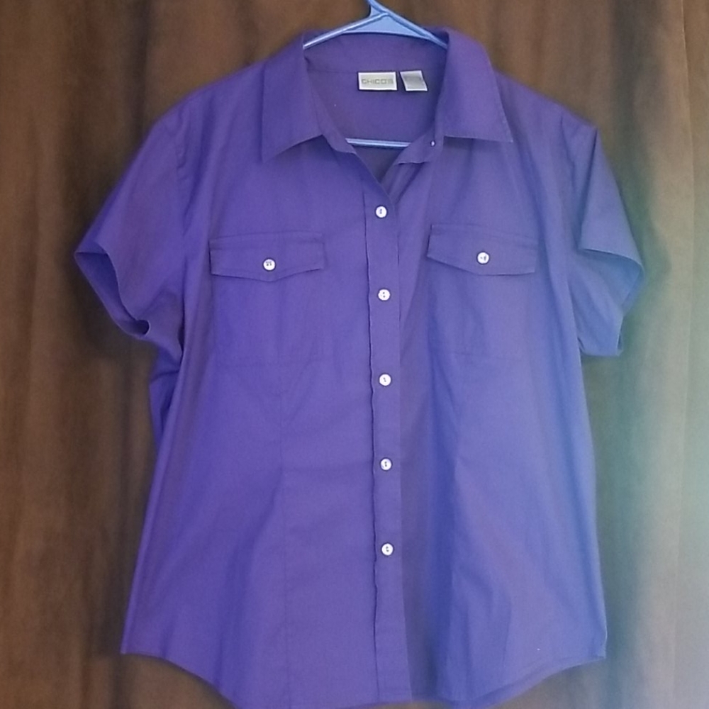 BOGO Chico's purple blouse